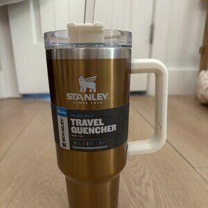 Stanley Travel Quencher 40 oz. in Golden Glass Color - NWT